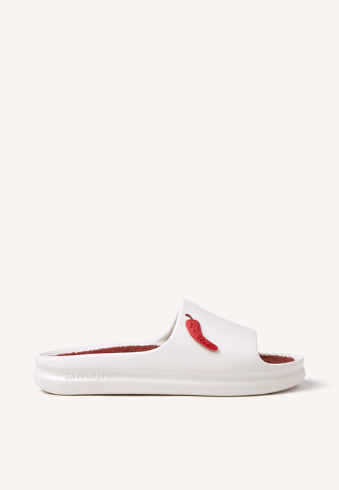 CHANCLAS TIPO PALA ESTAMPADO CHILLIES NAVARINO