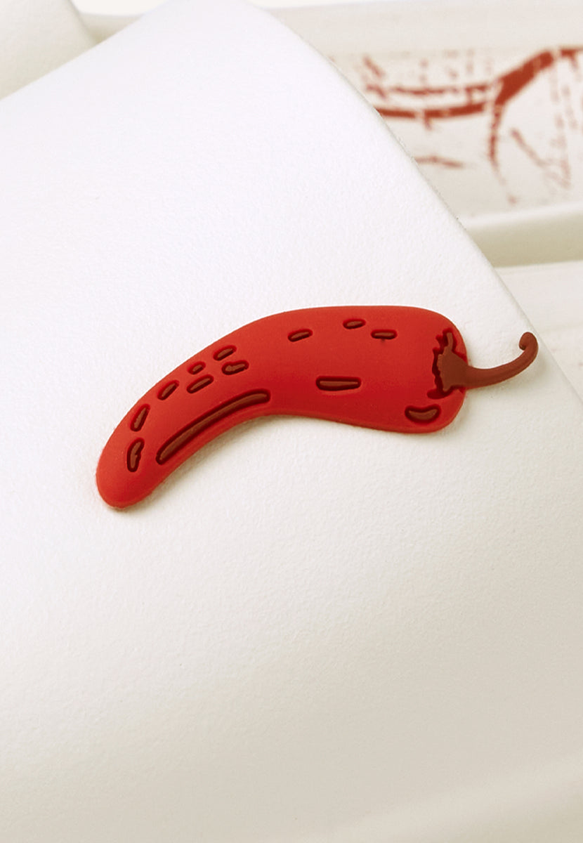 CHINELOS DE PALA ESTAMPA CHILLIES NAVARINO