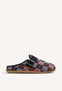 ZAPATILLAS DE CASA GRISES TIPO MOCASINES PELO