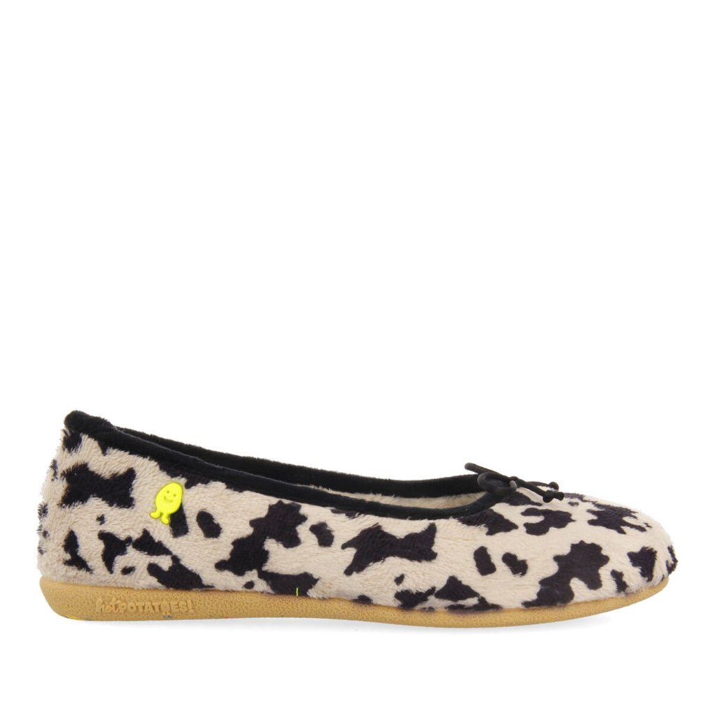 Klanjec leopard-print ballet flat-style slippers from the hot potatoes collection
